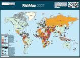 Reiserisiken Risk Map am laden